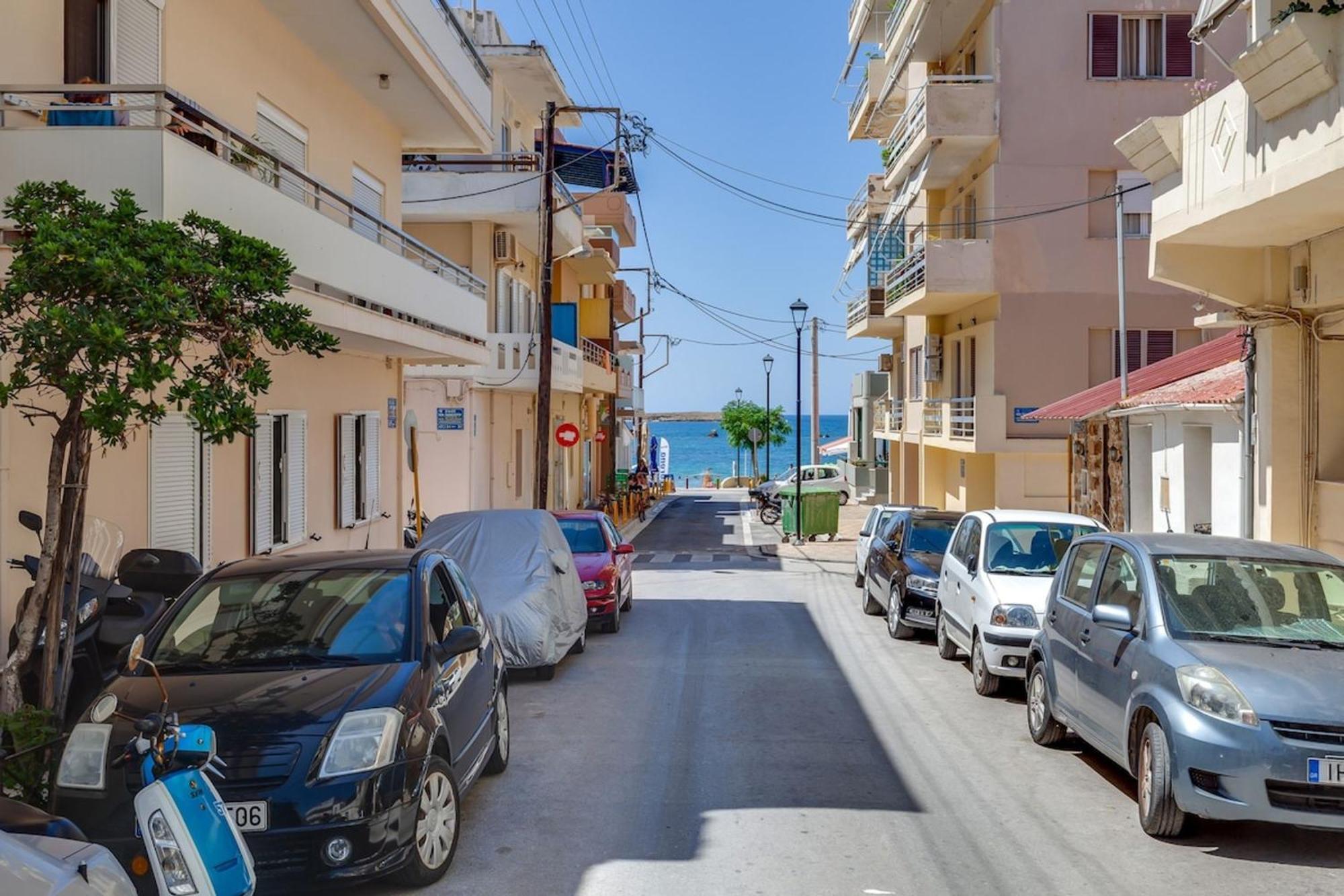 Samouil Apartment Steps From The Beach Chania  Exterior photo