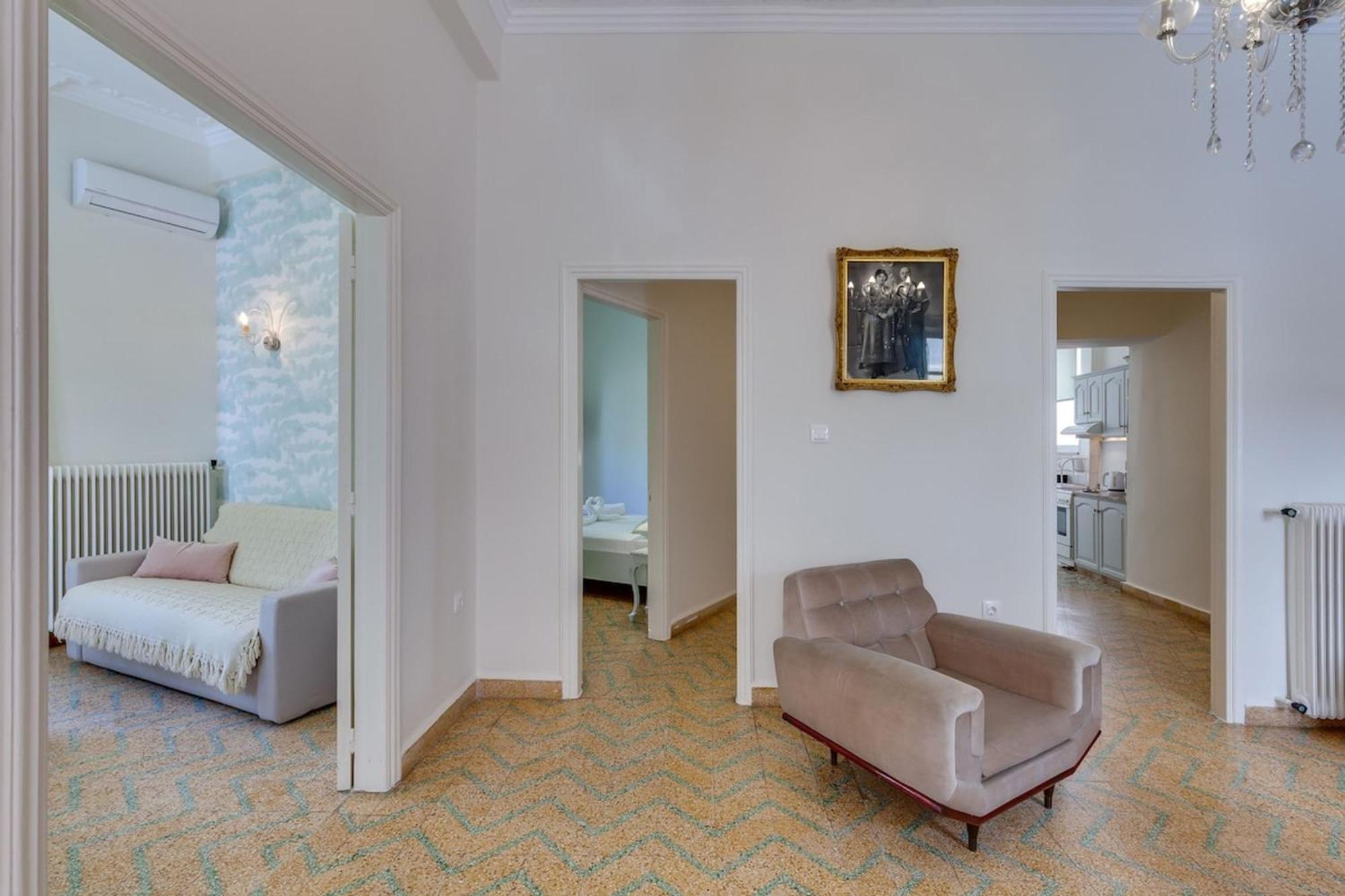 Samouil Apartment Steps From The Beach Chania  Exterior photo